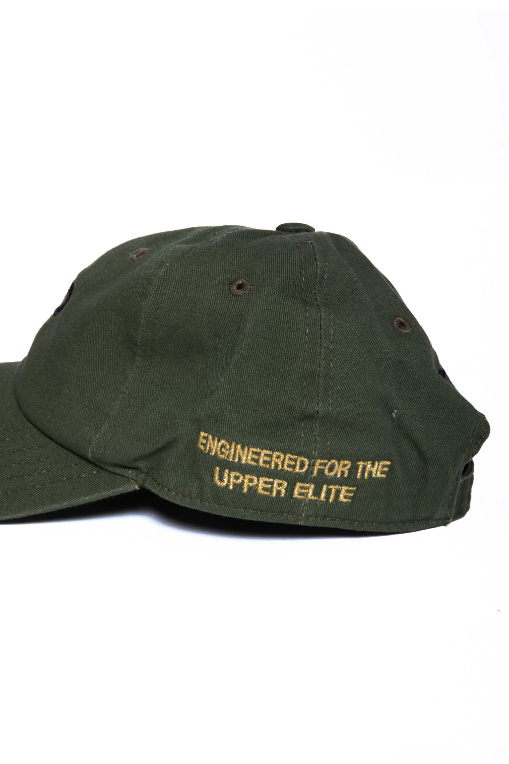 DCP Dad Hat Olive w Black