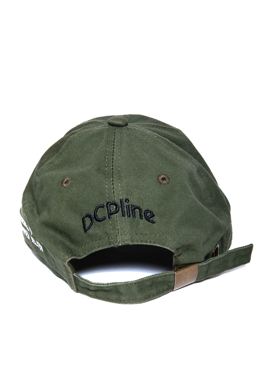 DCP Dad Hat Olive w Gold