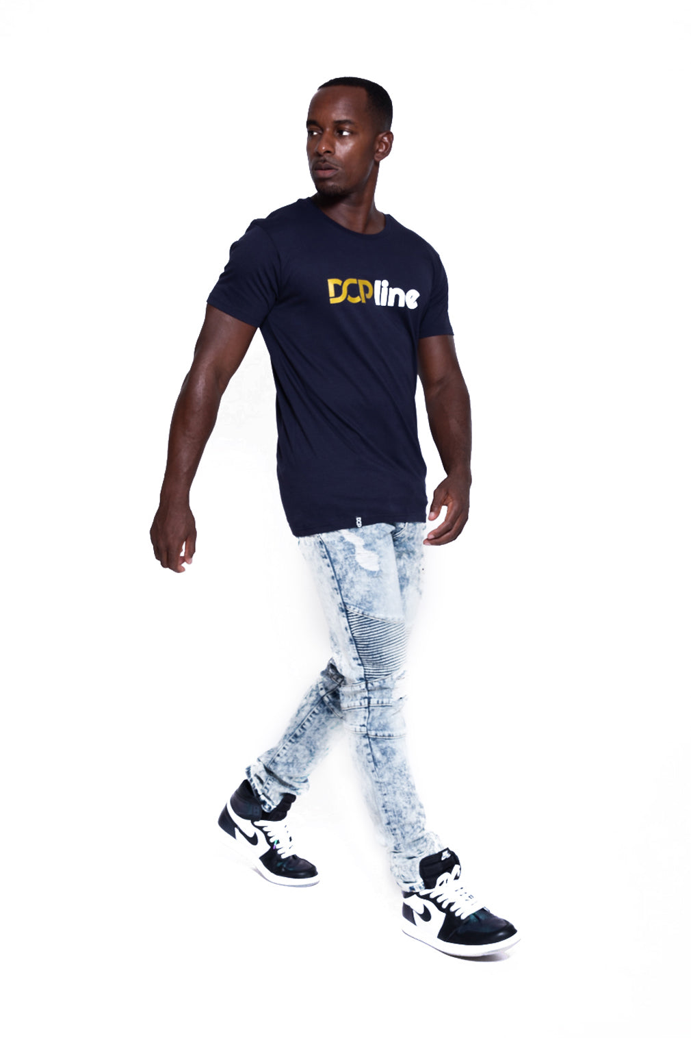 DCPline Original Classic Short Sleeve T-Shirt/Navy
