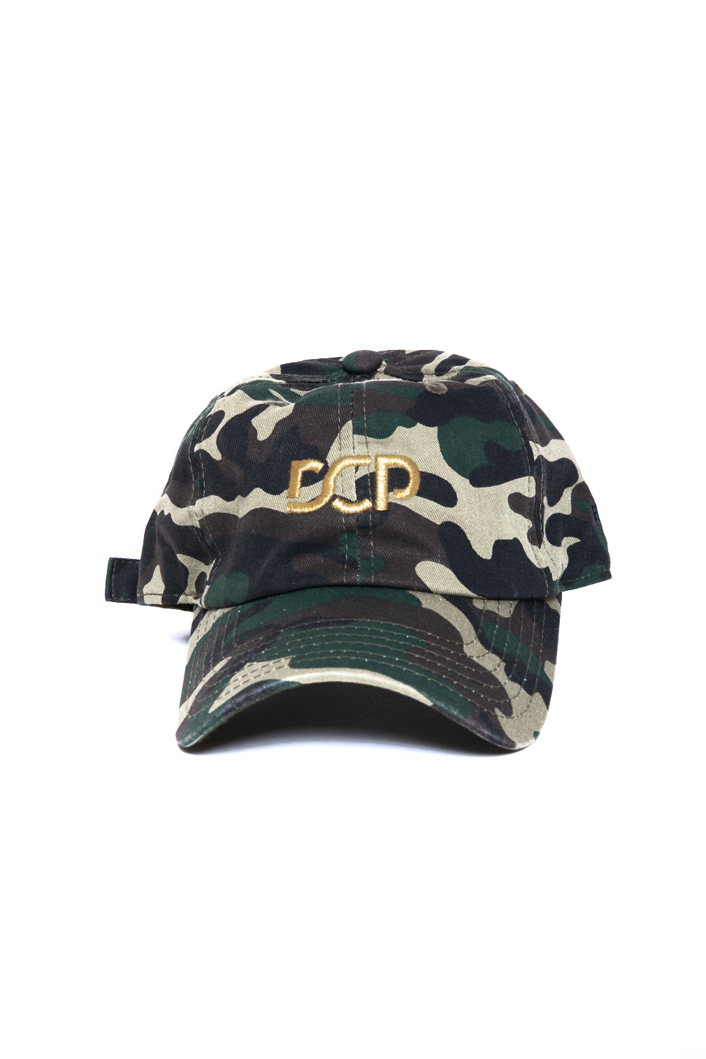 DCP Dad Hat Camo Gold