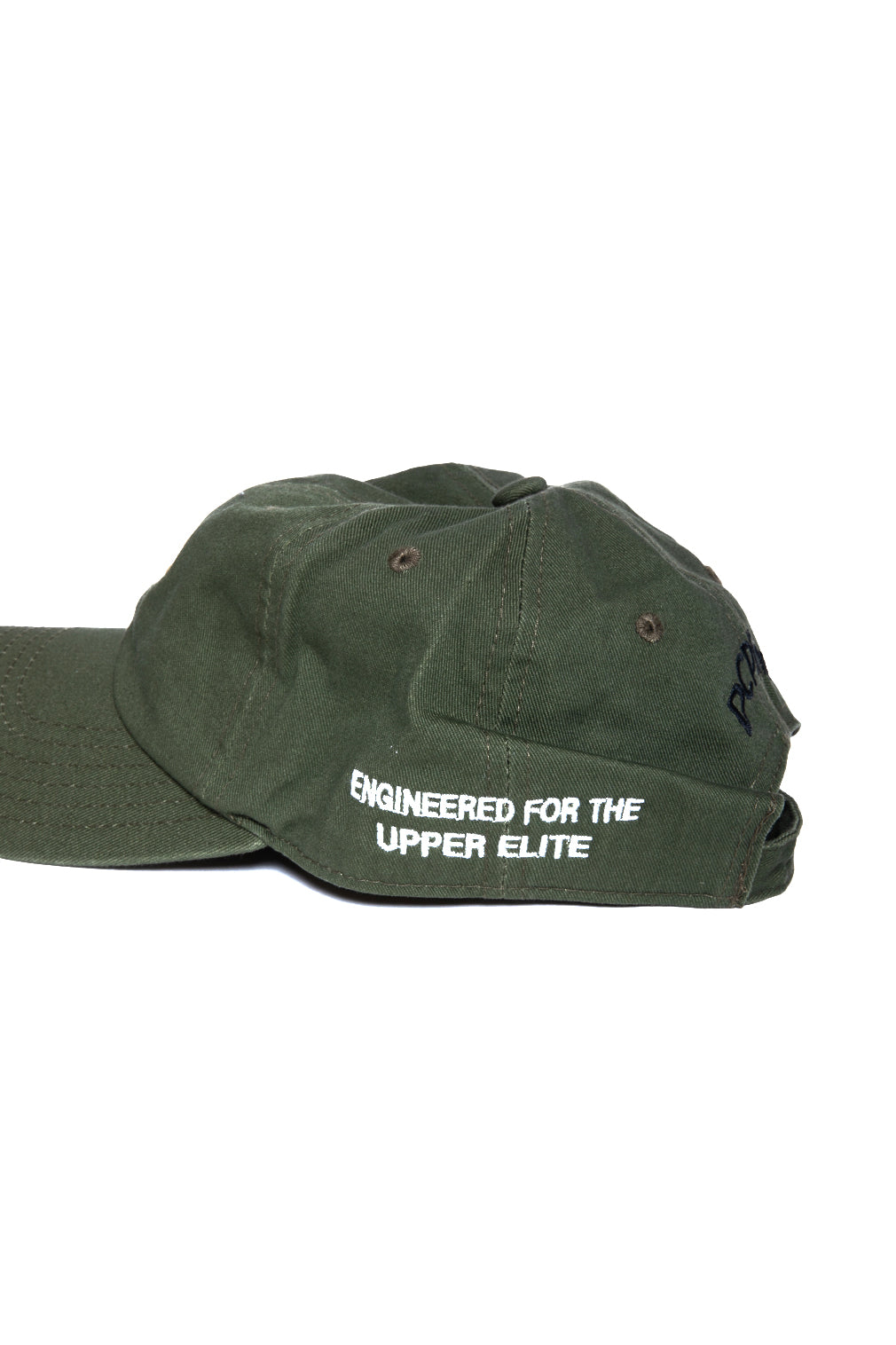 DCP Dad Hat Olive w Gold