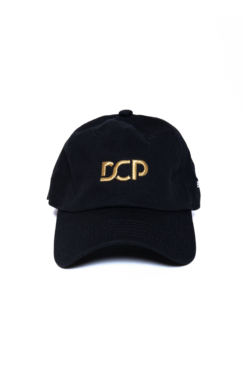 DCP Dad Hat Black w Gold