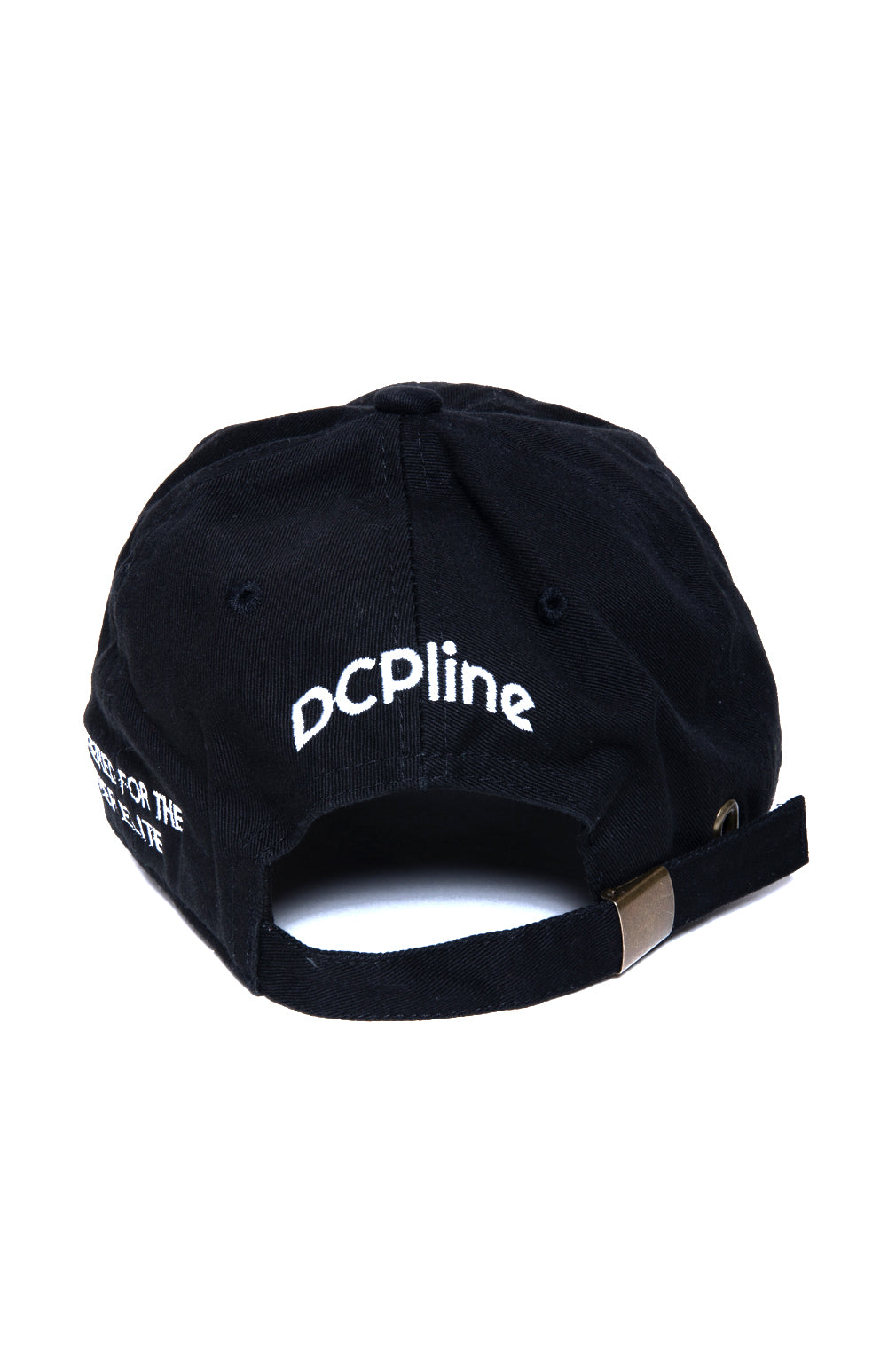 DCP Dad Hat Black w Gold