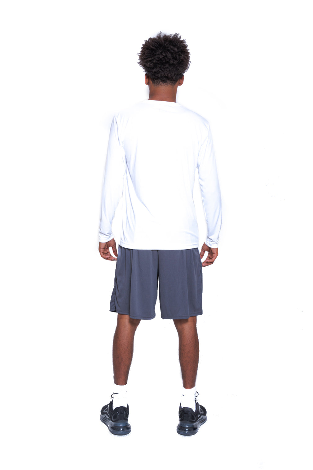 Grind Hard Shine Hard White (Performance Tee)