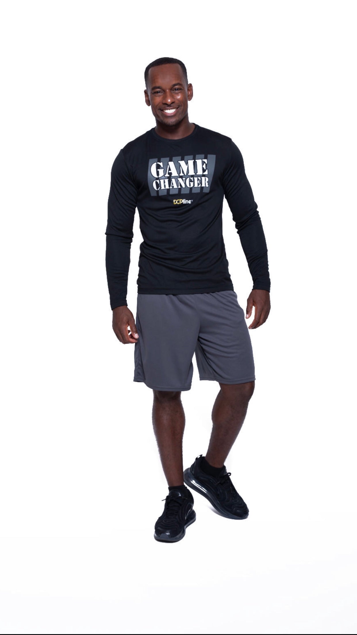 Game Changer Long Sleeve Black (Performance Tee)